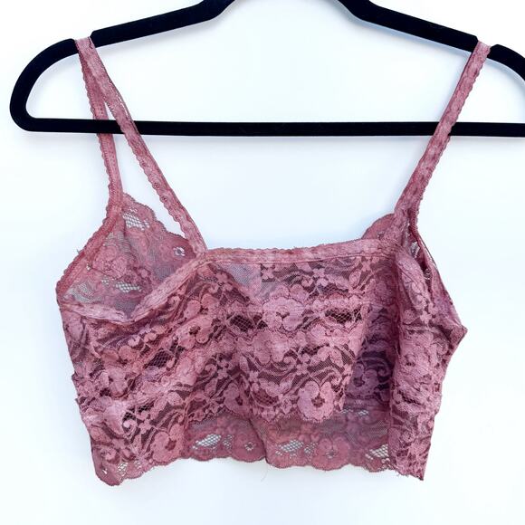 POL Pink Lace Bralette Size Large NWOT - Picture 2 of 3